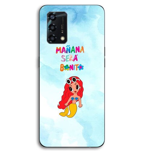 Coque Pour Oppo A95 Sirène Mañana bonito Maniacase