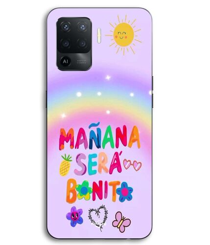 Coque Pour Oppo A94 Mañana sera bonito arc en ciel Maniacase