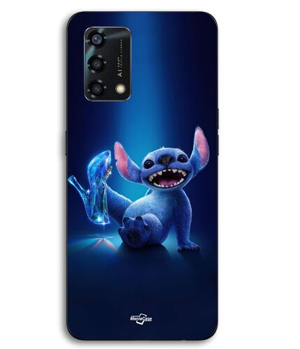 Coque Pour Oppo A95 Stitch chaussure cendrillon disney anime Maniacase