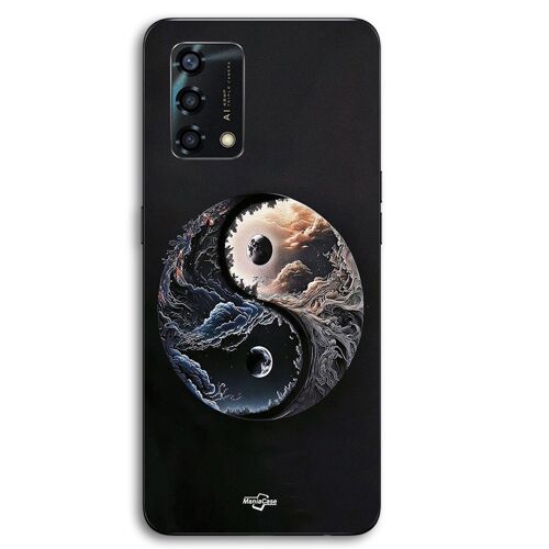 Coque Pour Oppo A95 Yin et Yang dualité éternelle Maniacase