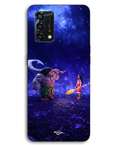 Coque Pour Oppo A95 Vaiana 2 Maui nuit étoilé anime disney Maniacase