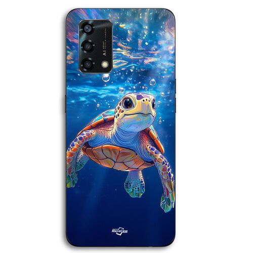 Coque Pour Oppo A95 Tortue océan Maniacase