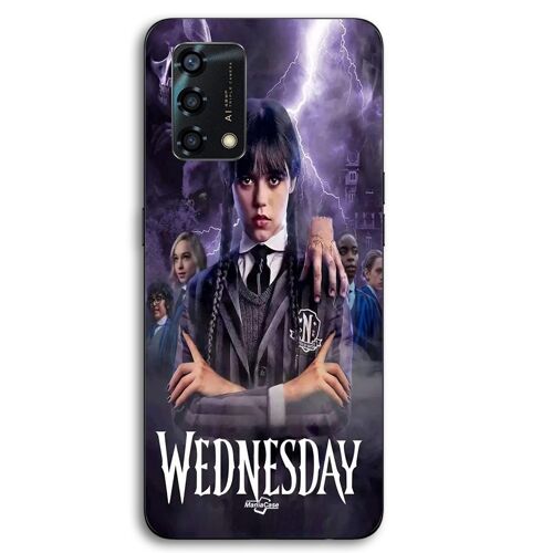 Coque Pour Oppo A95 Mercredi Adams séries wednesday saison 2 Maniacase