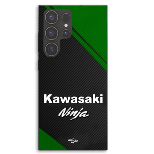 Coque Pour Samsung Galaxy S23 Ultra logo kawasaki ninja moto Maniacase