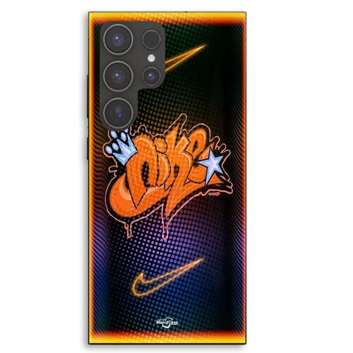 Coque Pour Samsung Galaxy S23 Ultra Nike just do it orange Maniacase