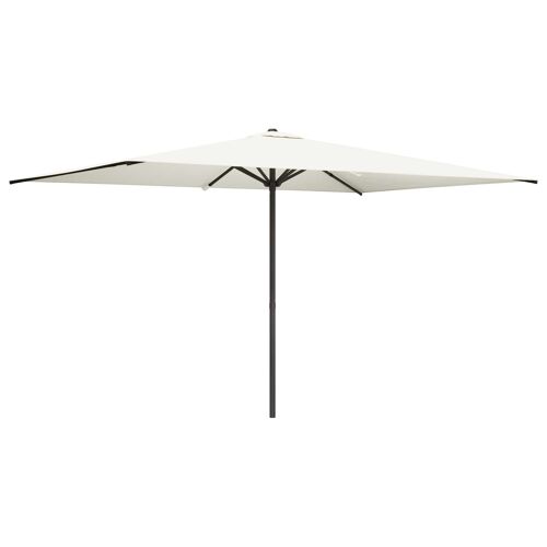 Vidaxl Parasol De Jardin 200 X 300 Cm Polyester Rectangulaire Crème