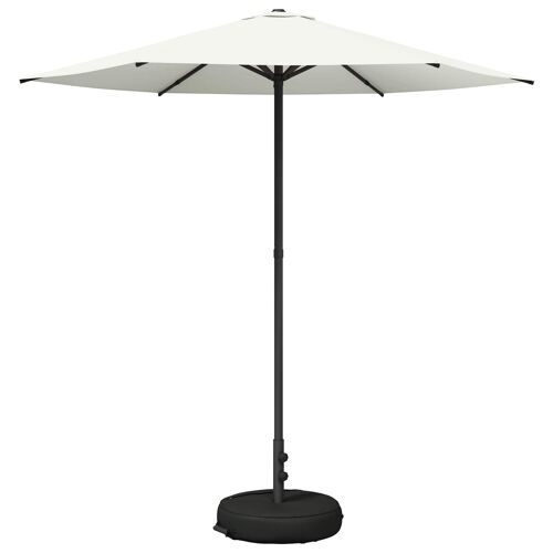 Vidaxl Parasol De Jardin 230 X 230 Cm Polyester Rectangulaire Crème