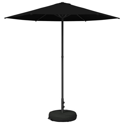 Vidaxl Parasol De Jardin 230 X 230 Cm Polyester Rectangulaire Noir