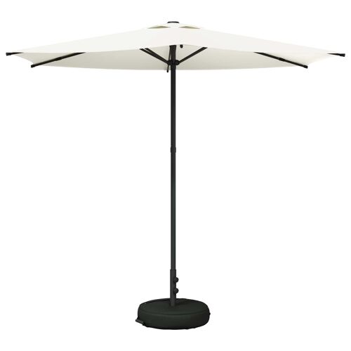 Vidaxl Parasol De Jardin 270 X 270 Cm Polyester Rectangulaire Crème