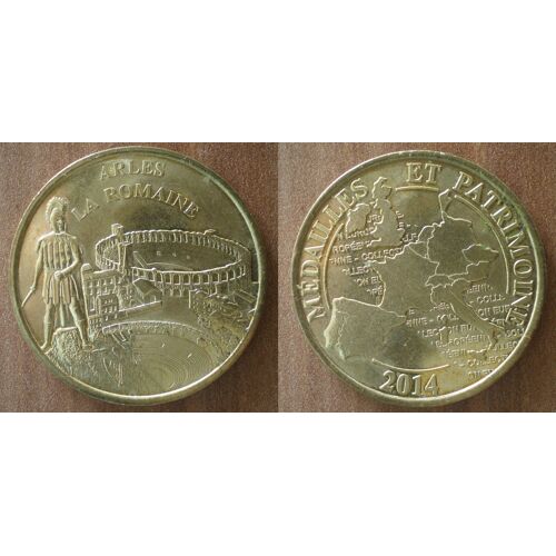 Medaille Arles La Romaine 2014 Medailles Et Patrimoine