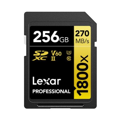 Lexar LSD1800256G-BNNNG mémoire flash 256 Go SDXC Classe 10