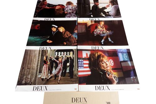 Deux : Jeu De 6 Photos D'Exploitation Cinématographique - Format 21x27,5 Cm - De Werner Schroeter Avec Isabelle Huppert, Bulle Ogier, Manuel Blanc, Arielle Dombasle, Robinson Stévenin - 2002