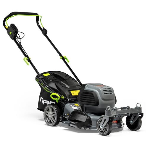 NAC LE18-46-SIR-JR Tondeuse à gazon poussée Batterie Noir et Vert
