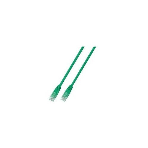 EFB Elektronik RJ45 U/UTP Cat.5e câble de réseau Vert 10 m Cat5e U/UTP (UTP)