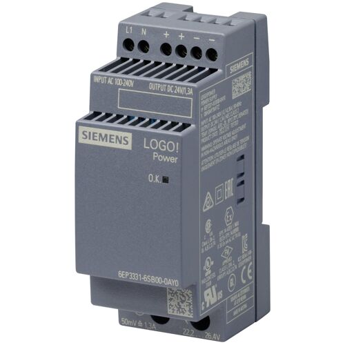 Siemens LOGO!Power/1AC/24VDC/1.3A