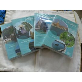 Lot De 4 Dvd Les Plus Belles Escales Au Fil De L'Eau