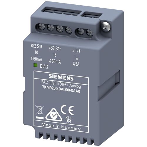 Siemens Module extension I(N),I(diff),analog. N-