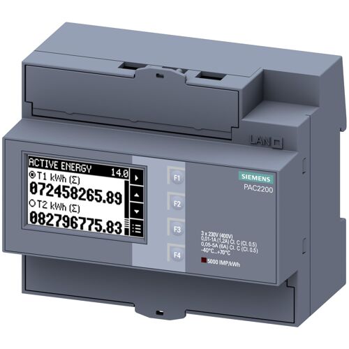 Siemens PMD SENTRON PAC2200 rail DIN