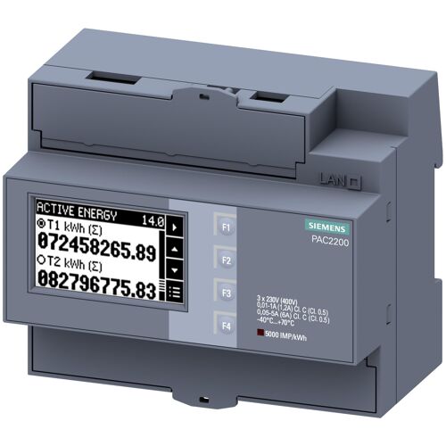 Siemens PMD SENTRON PAC2200 rail DIN