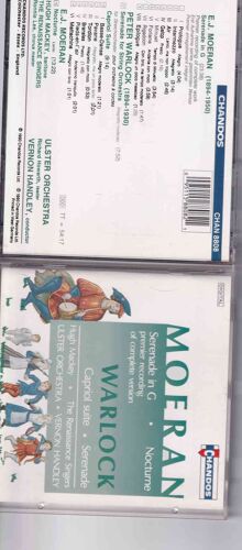 Hugh Mackey, Baritone (1990) Moeran E. J. / Warlock P. Serenade In G - Nocturne / Capriol Suite - Serenade