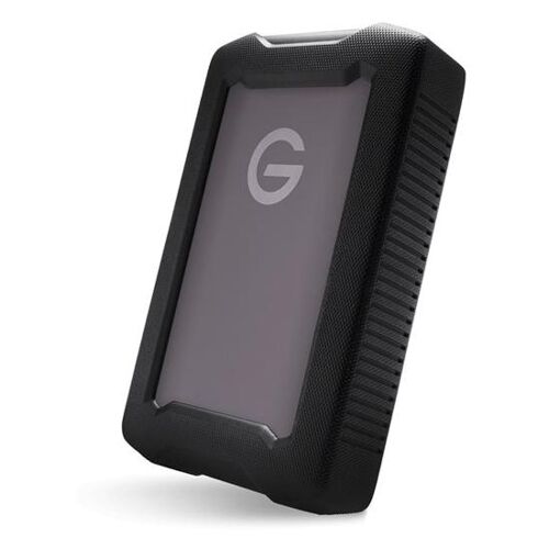 WD G-DRIVE ArmorATD - Disque dur - 1 To - LC/APC duplex monomode - externe (portable) - 2.5" - USB 3.2 Gen 1 (USB-C connecteur)