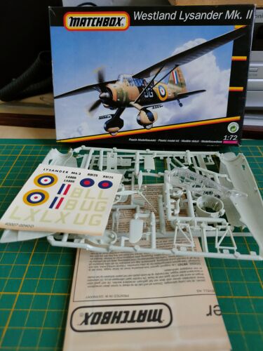 Maquette Avion Matchbox 1/72 : Westland Lysander Mk Ii-Matchbox