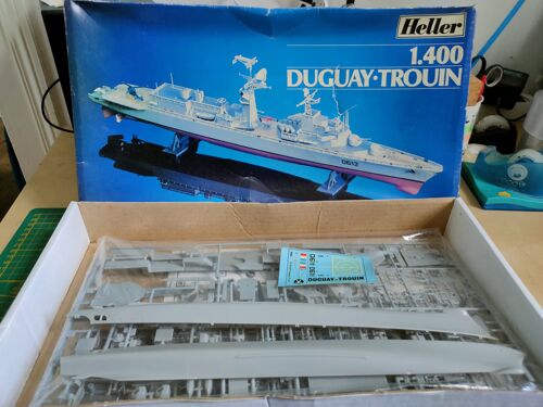 Maquette Bateau Heller 1/400 : Duguay-Trouin-Heller