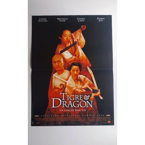 Tigre Et Dragon Affiche Cinema Originale 40x55