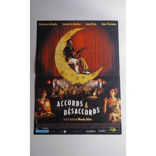 Accords Et Désaccords Affiche Cinema 40x55