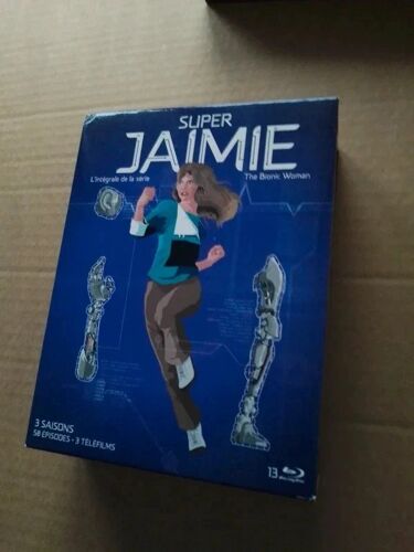 Lindsay Wagner Coffret 13 Blu-Ray "Super Jaimie" Intégrale De La Série Excellent Etat