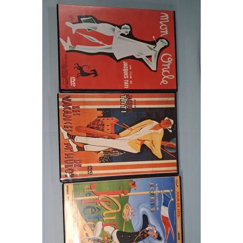 3 Dvd De Jacques Tati + 1 Cadeau