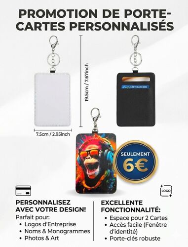 Porte-Carte Personnalisè 
