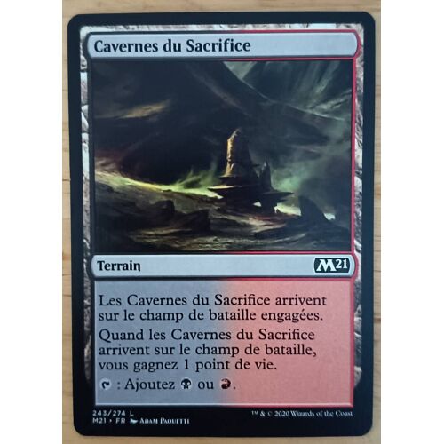 Bloodfell Caves // Cavernes Du Sacrifice (M21)