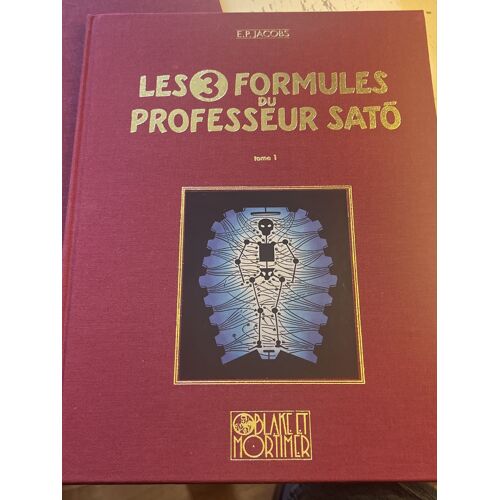 Édition De Luxe Les 3 Formules Du Professeur Sato Tome1 Mortimer À Tokyo