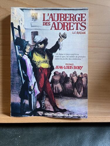 L.F. Raban L'Auberge Des Adrets Nouvelles Éditions Bardinière 1977