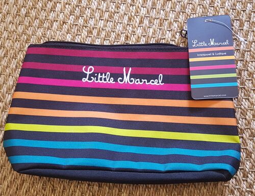 Trousse de toilette Little Marcel arc en Ciel