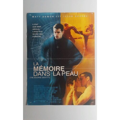 La Mémoire Dans La Peau Affiche Cinema 40x55
