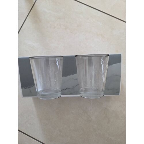 Lot De 2 Verres Disney Mickey Et Minnie