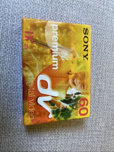 Sony DV Premium 60 LP90 Mini DV Cassette Vidéo HD