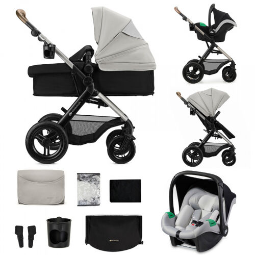 Poussette Trio Moov 2 Xl Air Wheels Moonlight Grey