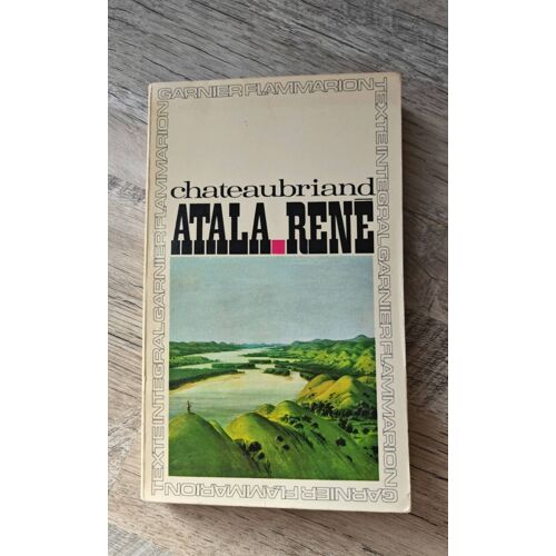 Ancien Livre De Poche Atala René, Châteaubriand.