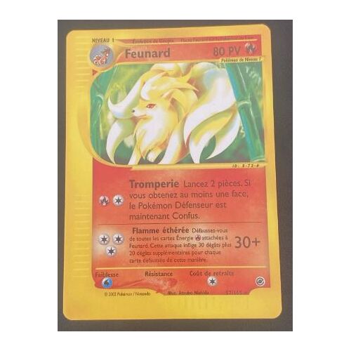 Pokemon Feunard 57 / 165 Rare Expeditions
