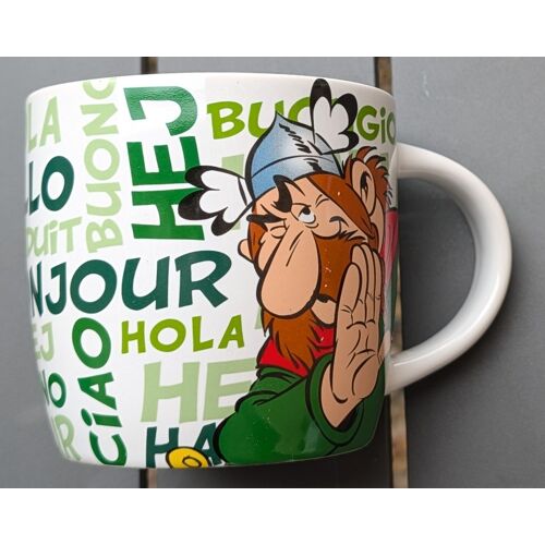 Tasse Abraracourcix Et Panoramix 2017, Astérix Et Obélix, Uderzo, Goscinny, Bd, Bande Dessinée, Figurine, Mug