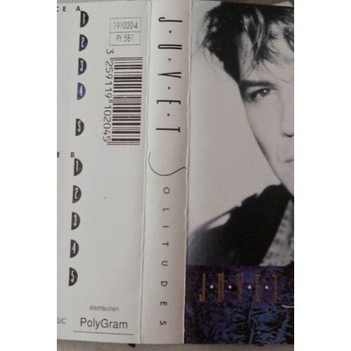 Cassette Audio Patrick Juvet Solitudes 1991 Auteur Francoise Hardy Grillet Plamandon