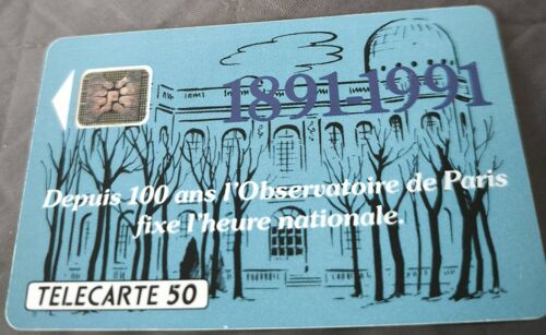 Télécarte Téléphonique L'Observatoire De Paris. 50 Unités
