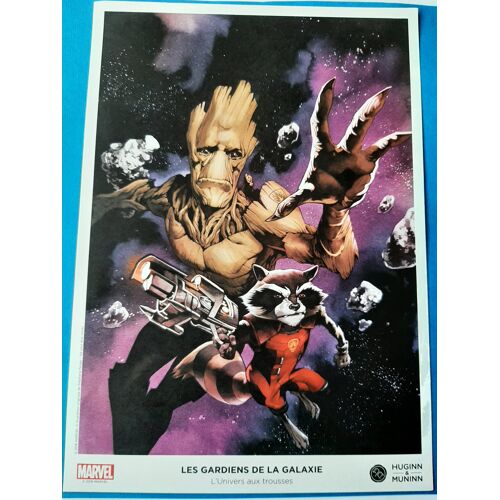 Ex Libris " Les Gardiens De La Galaxie, L'univers Aux Trousses ", Marvel.