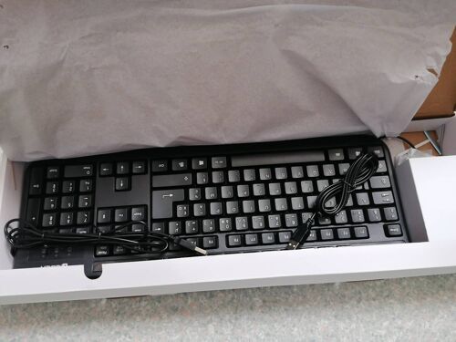 Clavier plus souris filaire Heden
