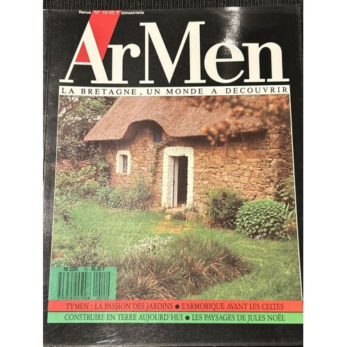 Revue Ar Men Numero 15, La Bretagne, Un Monde A Decouvrir