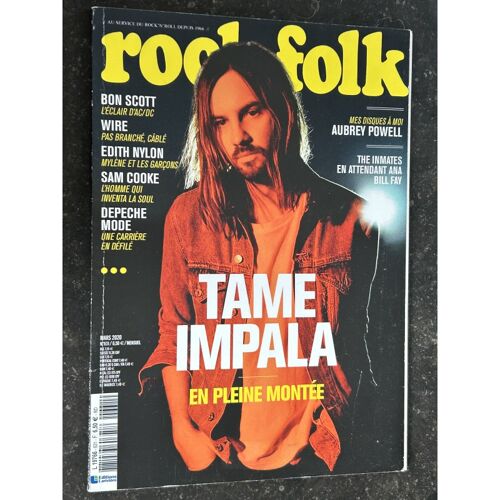 Rock & Folk 631 2020 Tame Impala Depeche Mode Bon Scott Wire Edith Nylon Sam Cooke