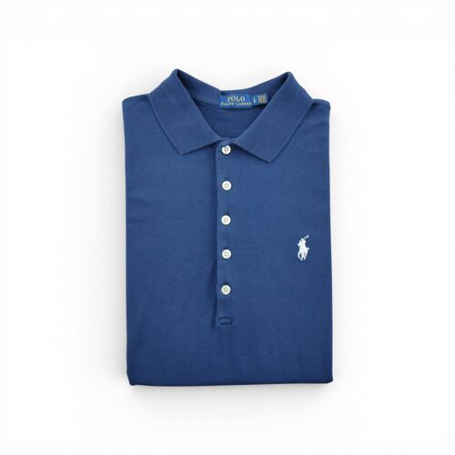 Reconditionné - Polo Manches Courtes Femme Marine - Taille L - Femme - Marine